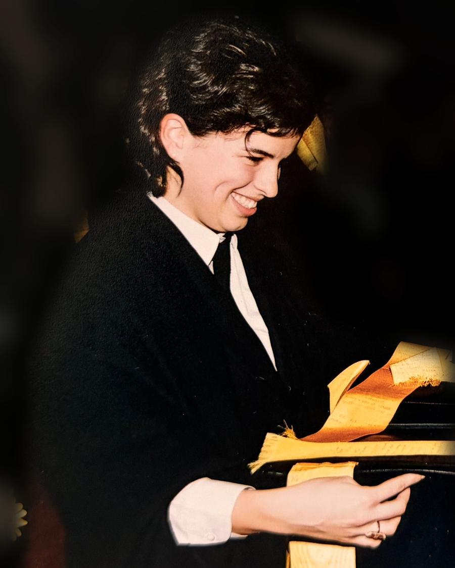 Dra. Ana Moreira no dia da licenciatura em Medicina